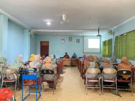 Pertemuan Rutin Kader Kalurahan Pampang Membahas Kesehatan Ibu Hamil